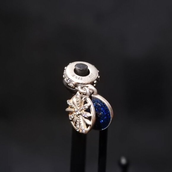 Authentic Pandora the Best Is Yet to Come Charm Sterling Silver 925 CZ - Picture 4 of 6